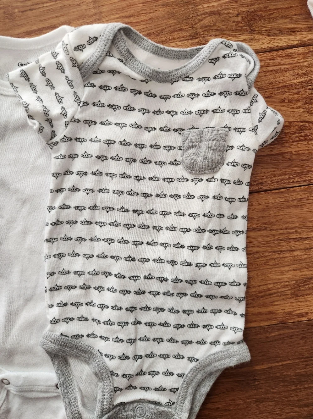 Set Of 9 Baby Boy Short Sleeve Bodysuits Pants Shorts Romper Whale, 0-3 Months
